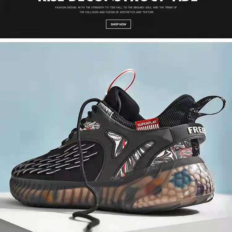 Shoes men's summer breathable mesh shoes casual new running shoes coconut shoes national sports men's shoes