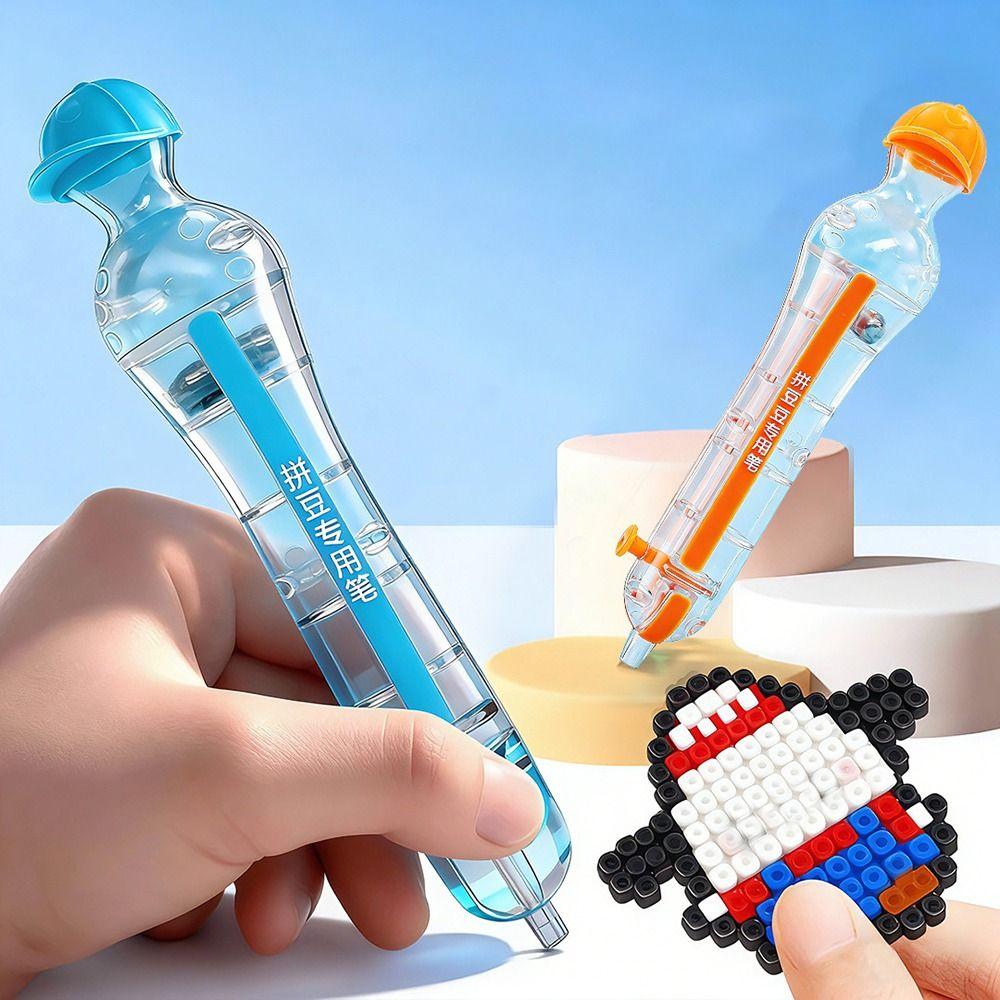 2.6mm Tip Bead Placement Pen Automatic Press Perler Hama Beads Pen DIY Beads Craft Projects Save Time