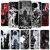 Black White G-Guts B-Berserks Phone Case For Samsung Galaxy A17 A37 A57 A16 A26 A36 A56 A15 A25 A35 A55 A14 A24 A34 A54 A13 A23
