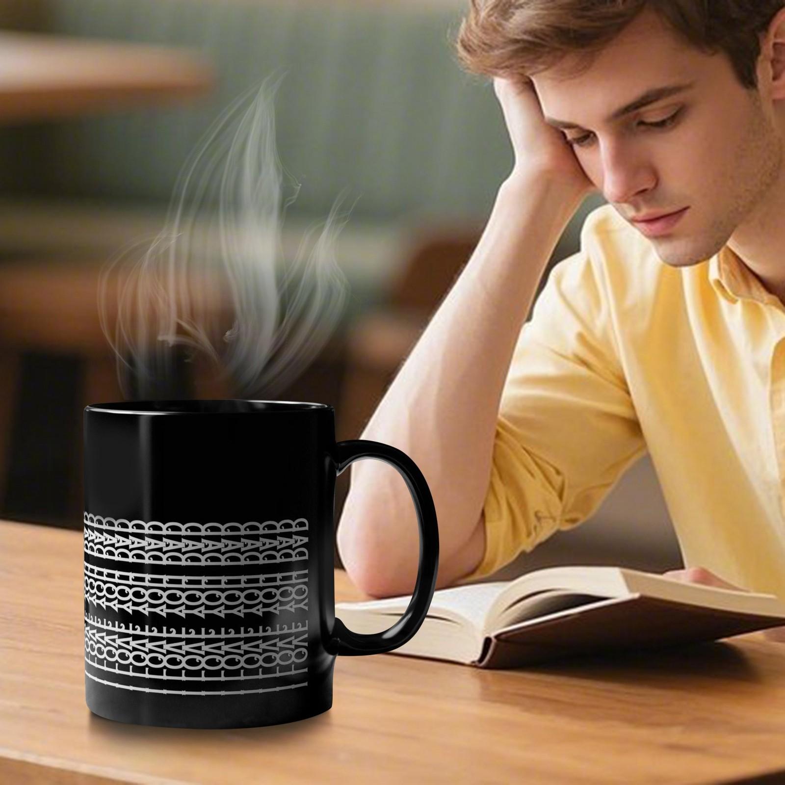 

Забавные кофейные кружки 11 унций, кружка со скрытым посланием, подарок для коллег и лучших друзей по работе, подарок любителям кофе для друзей - семьи - коллег чёрный