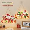 Luminous Wooden Christmas Ornaments Winter Photo Props & Wall Hangings
