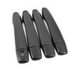 For Nissan Qashqai J11 2014 2015 2016 2017 2018 2019 2020 CARBON FIBER CHROME CAR DOOR HANDLE COVE TRIM STYLING ACCESSORIES