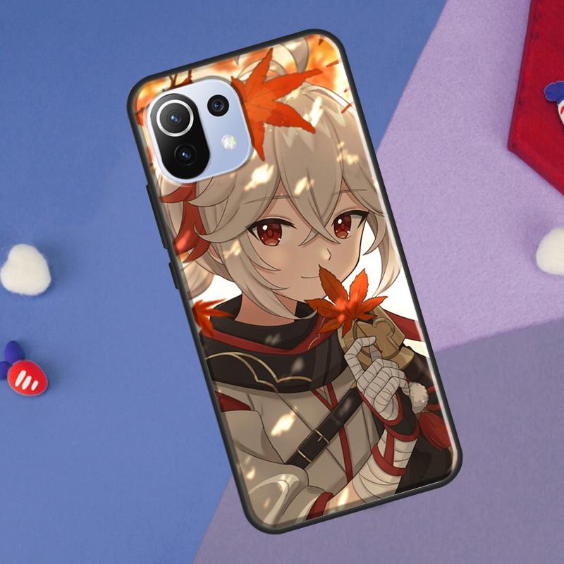 Genshin Impact Kaedehara Kazuha Hülle Für Xiaomi 13 14 Ultra 11T 12T 13T 14T Pro POCO X7 Pro X3 X5 F3 F5 F6 M6 X6 Pro Hülle