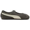 Puma Tackle Comfortable Versatile Mary Jane Shoes Women shoes Gray White 408550-03