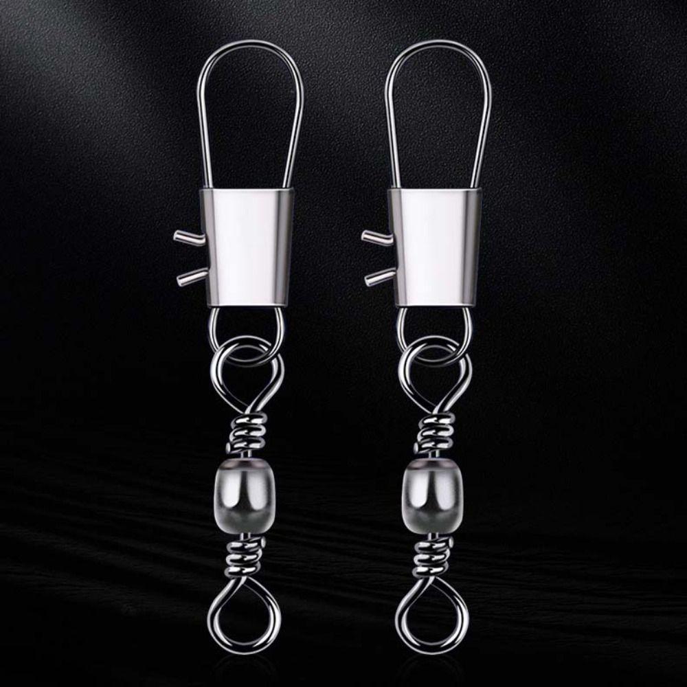 Stainless Steel Fishing Connector Pin High Strength Snap Swivel Fishing  Fishing Tackle