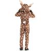 Kids Girls Animals Sika Deer Elk Christmas Reindeer Hooded Jumpsuit Children Halloween Role Play Dress Up Cosplay Costume