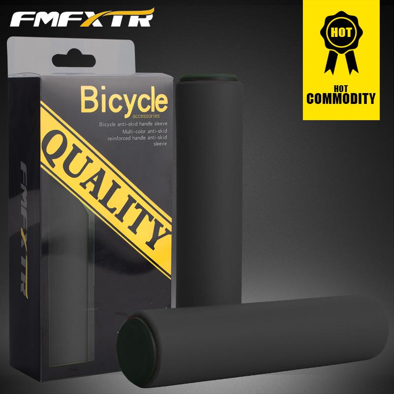 1Pair Bicycle Handlebar Grips Cover Outdoor MTB Mountain Bike Cycling Bicycle Silicone Anti-slip Handlebar Soft Grips