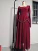 2025 Elegant Long Sleeve Evening Gown - Women's Autumn Winter High-End Dress