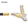 Golden White Deer Walking Cane Fashion Decorative Walking Stick Gentleman Elegant Cosplay Cane Knob Crosier 92cm