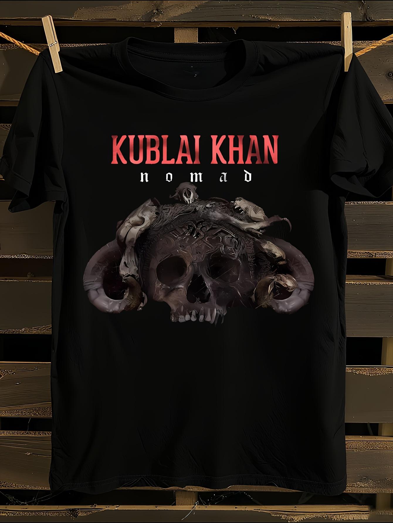 Kublai Khan Metal Music Graphic T-shirt S