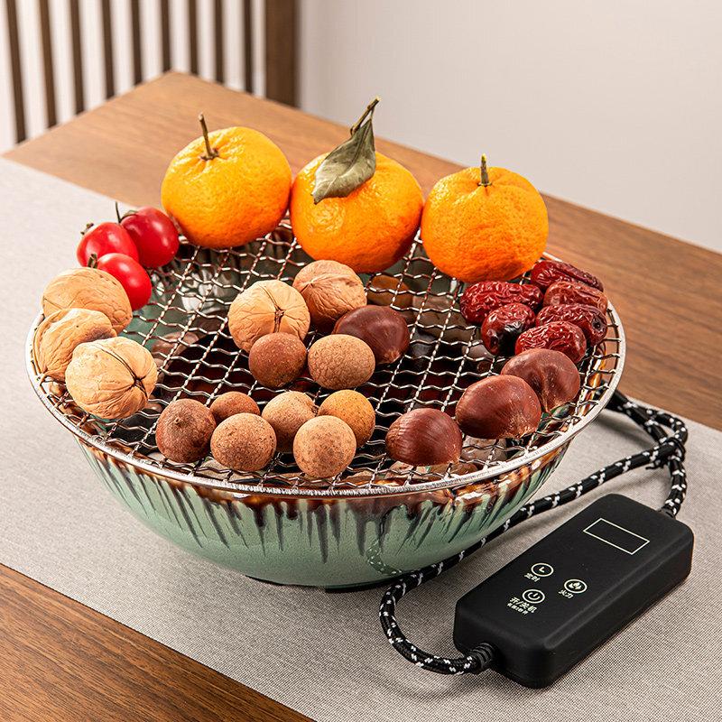 ZISIZ Glass Tea Infuser Stove Set