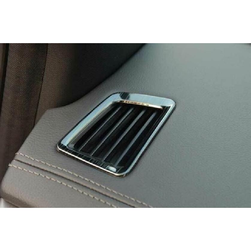 For Ford Ranger 2015- 2PC Titanium Trim Black Left And Right Air Outlet Vent