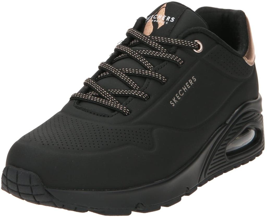 Skechers Uno - Shimmer Away Женские кроссовки черного цвета