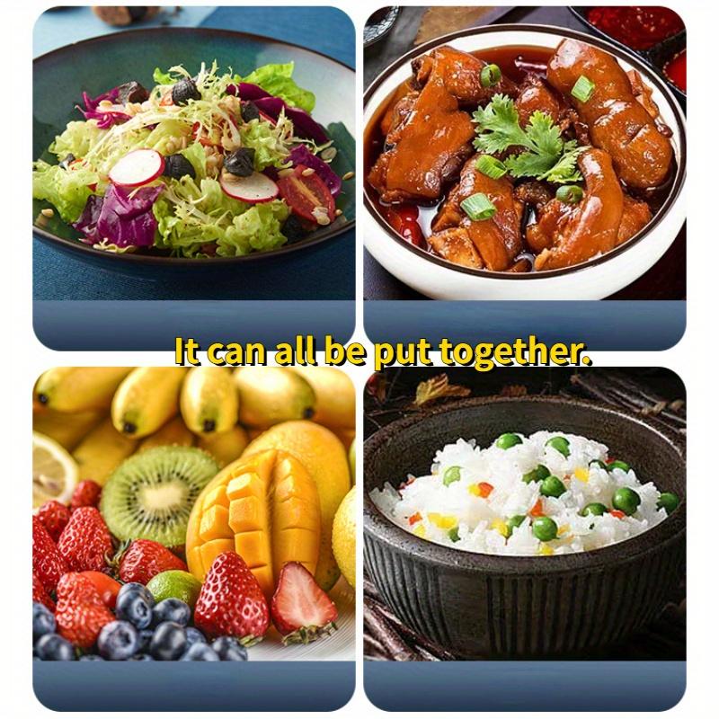1PC Vintage Stainless Steel Lunch Box Break and Leak Proof Lunch Box Food Grade 304 Stainless Steel Steamed Lunch Box Work Student