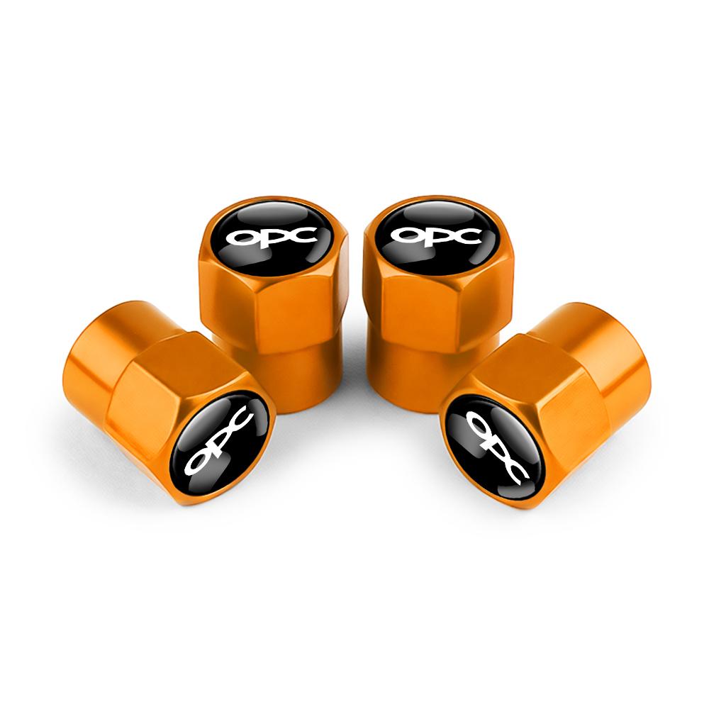 4Pcs Aluminium Alloy Car Styling Wheel Valve Caps Cover Auto Accessories For Opel Opc Astra K Vivaro Corsa Zafira Insignia Mokka  RX3
