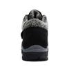 Leather Men Boots Winter with Fur Warm Snow Winter Work Casual Shoes Sneakers High Top Ankle Boots