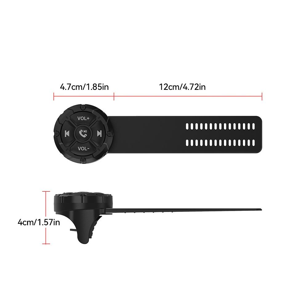 Car Steering Wheel Control Button Wireless Remote Controller Bluetooth-compatible for Car Radio Music Player Android Switch