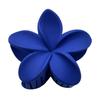 Matte Flower Hair Claw: Five-Petal Clip for Updo & Ponytail