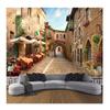 Wall Paper 3d European Street View Wall Mural Living Room Bedroom Wallpaper Mural