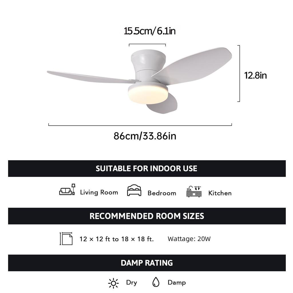 2025 Retro Ceiling Fan Light with Integrated Variable Frequency Chandelier for Living and Dining Rooms