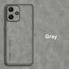 For Poco M6 Pro 5G Case Luxury PU Leather Phone Case For Xiaomi Redmi 12 5G Back Cover Silicone Shockproof Full Protection Coque
