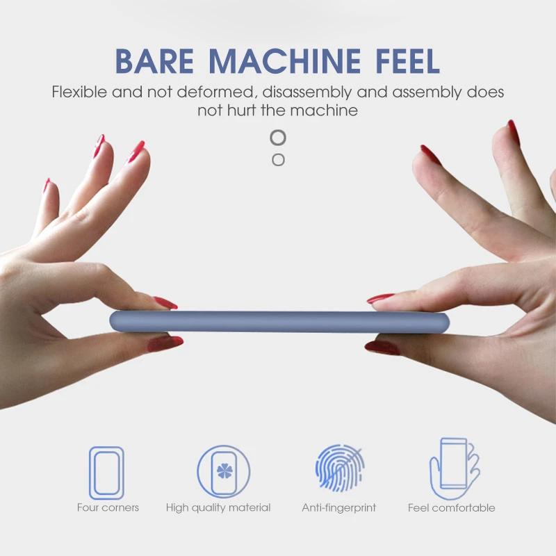 Custodia per telefono in silicone liquido morbido quadrato opaco per Xiaomi Redmi Note 13 12 11 Pro 12S 11S K70E 13C 11A M4 M5 X4 X5 X6 Pro 5G 4G Cover