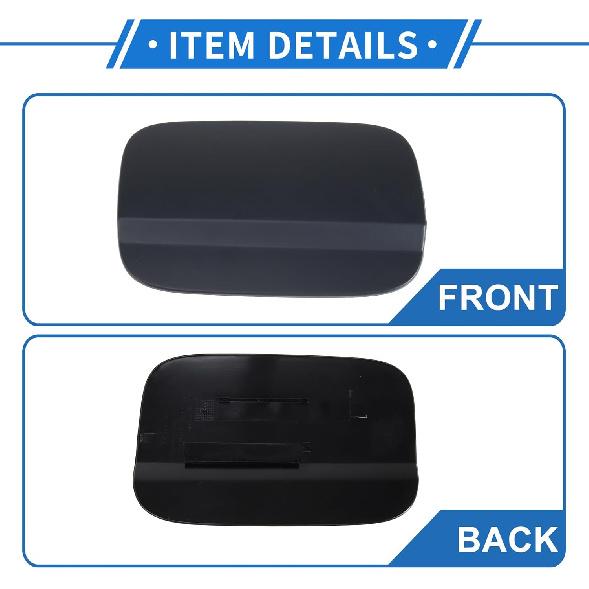 Fuel Tank Door Cap for Mercedes-Benz W204 C250 C300 C350 2008-2014 Fuel Filler Flap Cover Clip Type No.2047540009 Primer ABS
