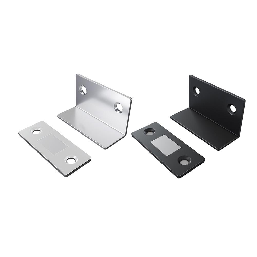 L-Shaped Design Invisible Door Closer 38*25*17MM Size Home Improvement Accessory Multi-Functional Use Furniture Improvement