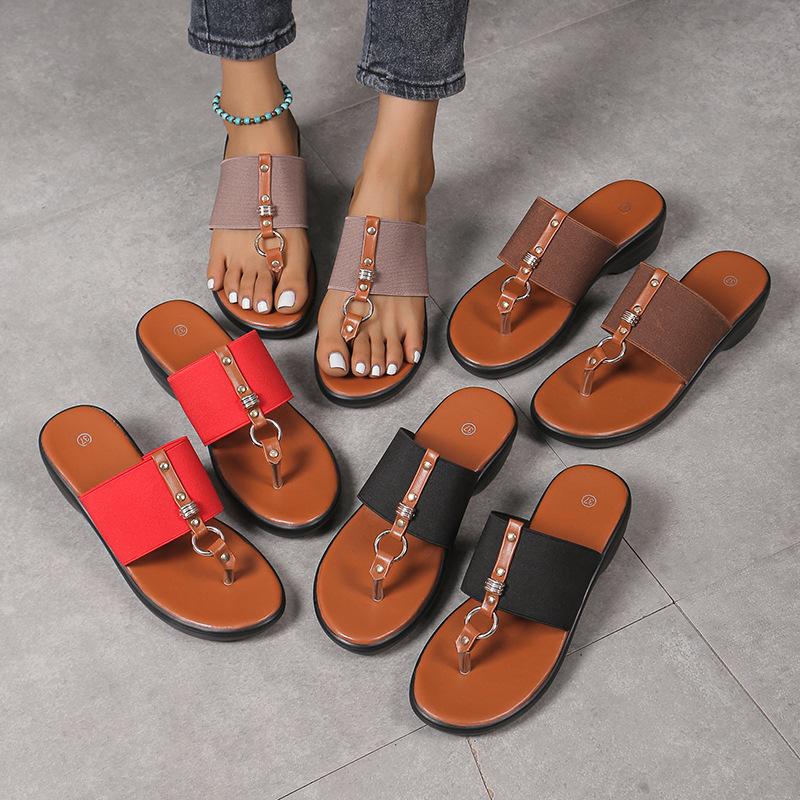 Women's Solid Color Stylish Sandals