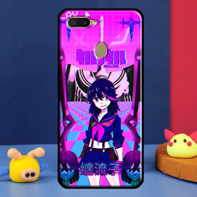 Vaporwave Glitch Anime Case For Oppo A98 A78 A58 A15 A16 A17 A5 A9 A91 A52 A72 A76 A96 A74 A94 A54 S A57 A77 Cover