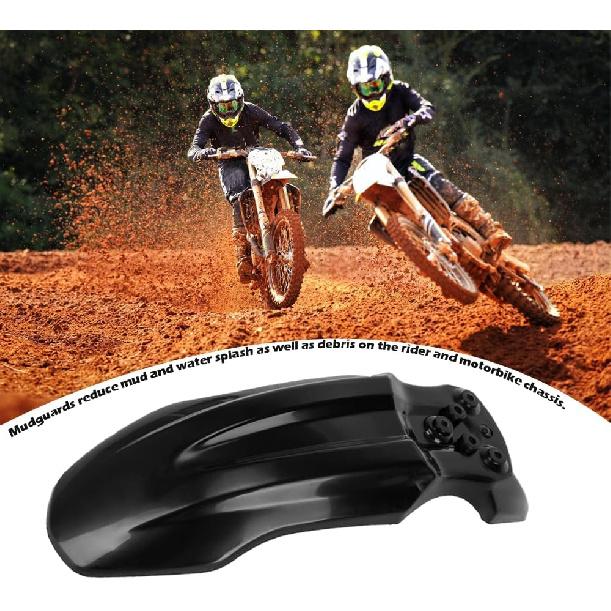 Motorcycle Front Wheel Mudguard Black Dirt Bike Plastics Fenders for CRF50 Style 125CC Pit PRO Trail Dirt Bike