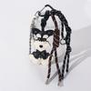 Breloque de Sac Fait Main en Cuir PU Pendentif Chien pour Sac Ornement Suspendu Voiture Dessin Animé Breloque de Sac Accessoires DIY