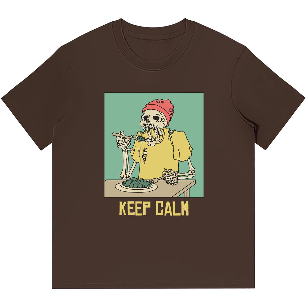 

230GSM плотные хлопковые мужские футболки с принтом в стиле ретро-панк Harajuku, повседневные уличные футболки