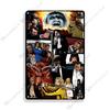 Kill Bill Classic Movie Bar Metal Poster Retro Poster Rusty Metal Plate Industrial Decor Metal Plaque Cafe Home Wall Plate