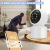 2K Pet Dog Smart Camera with App 2.4GHz WiFi Indoor Security Baby Camera 360° Pan Tilt 2-Way Audio Night Vision  Surveillance