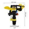 360 Degree Rotating Jet Sprinklers Double Outlet Rocker Nozzles 1/2' Male Thread Garden Agriculture Irrigation Sprinklers