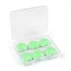 Reusable Silicone Clay Ear Plugs 6Pcs Soft Noise Cancelling with Storage Case for Sleep Travel Study Work