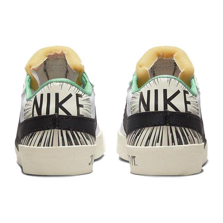 Nike Blazer Low 77 Jumbo Mighty Swooshers Unisex Sneakers White Black Coconut-Milk DX6059-101