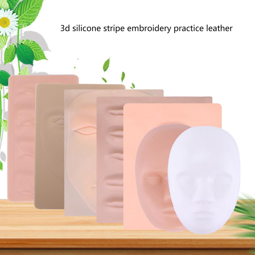 Reusable Practice Silicone Skin Lips For Permanent Makeup Tattoo Human Lips Elasticity Microblading PMU-Beginer Training