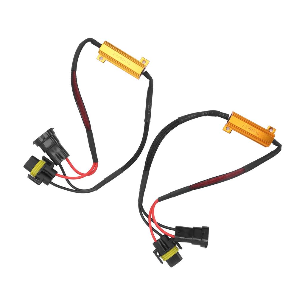 2 Stück H11 LED Nebelscheinwerfer Decoder 50W 12V Lastwiderstand Auto PKW Scheinwerfer Anti-Flimmern Canbus