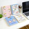 2Pcs Come On Duck Pattern Cartoon A7 Coil Book Pocket Mini Notebook Diary Portable Office Notepad Daily Weekly Planner School Supplies Holiday Gift No
