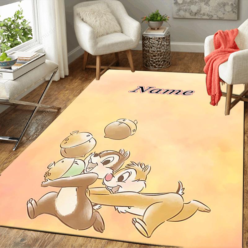 Custom 1Pc Chip Dale'S Playful Day Rug Office Carpet Indoor Outdoor Entrance Doormat Nonslip Soft And Comfortable Living Room D91621