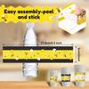 Nezyo 30 Pack Bee Party Water Bottle Labels Bee Party Decorations Birthday Waterproof Water Bottle Sticker Wrappers Stickers Supplies for Baby Shower