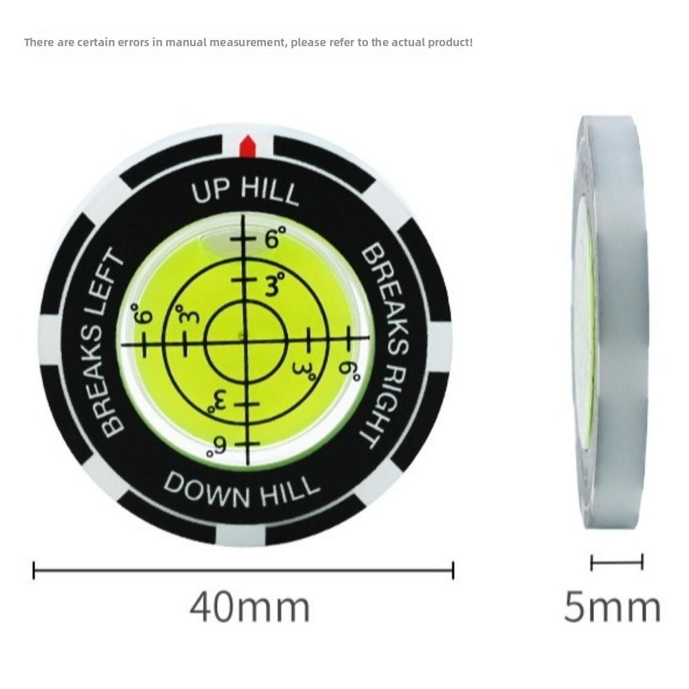 Clear Transparent Golf Slope Putting Reader High Precision Round Green Reader  Golf Practice