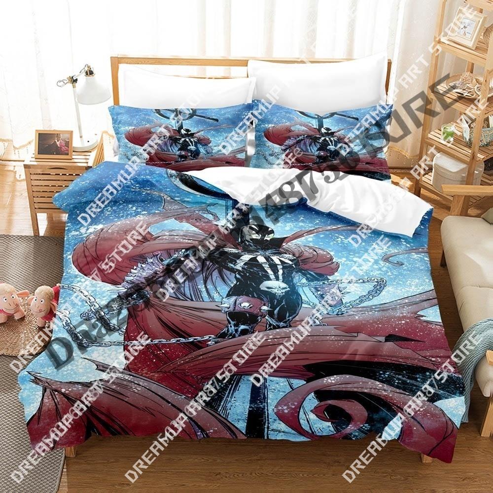 3D Print Spawn Bedding Set Twin Queen King Full Size Single Double Duvet Cover Pillowcase Bed Boys Girls Adults
