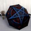 Enchanted Pentagram Wall Decor: Mystical Art for Your SpaceUmbrella, Portable 3-Fold Umbrella for Men & Women,Christmas Gift ES188