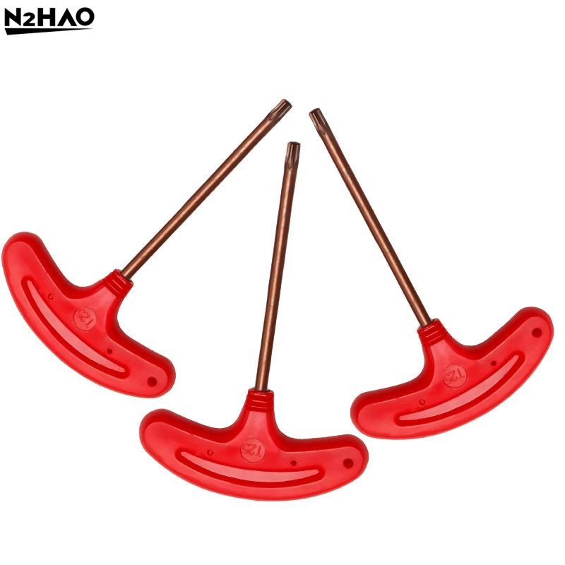 2PCS Screw Driver T Shape Inner Hexagon Spanner Key Screwdrivers Handle Repair Screw Driver Wrench Hand Tools