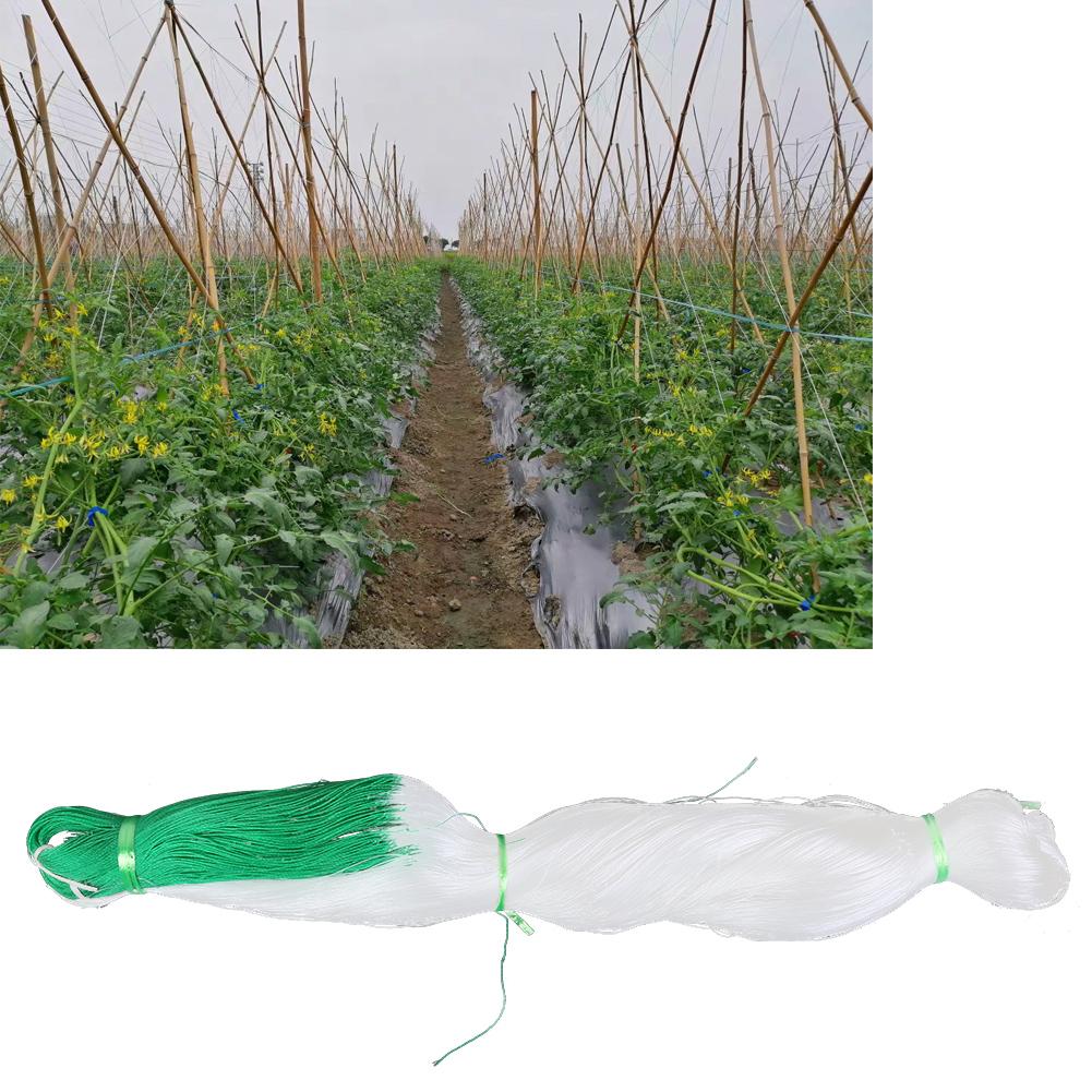 3x100m Gardening Netting Plant Climbing Support Net Horticulture Greenhouse Accessory