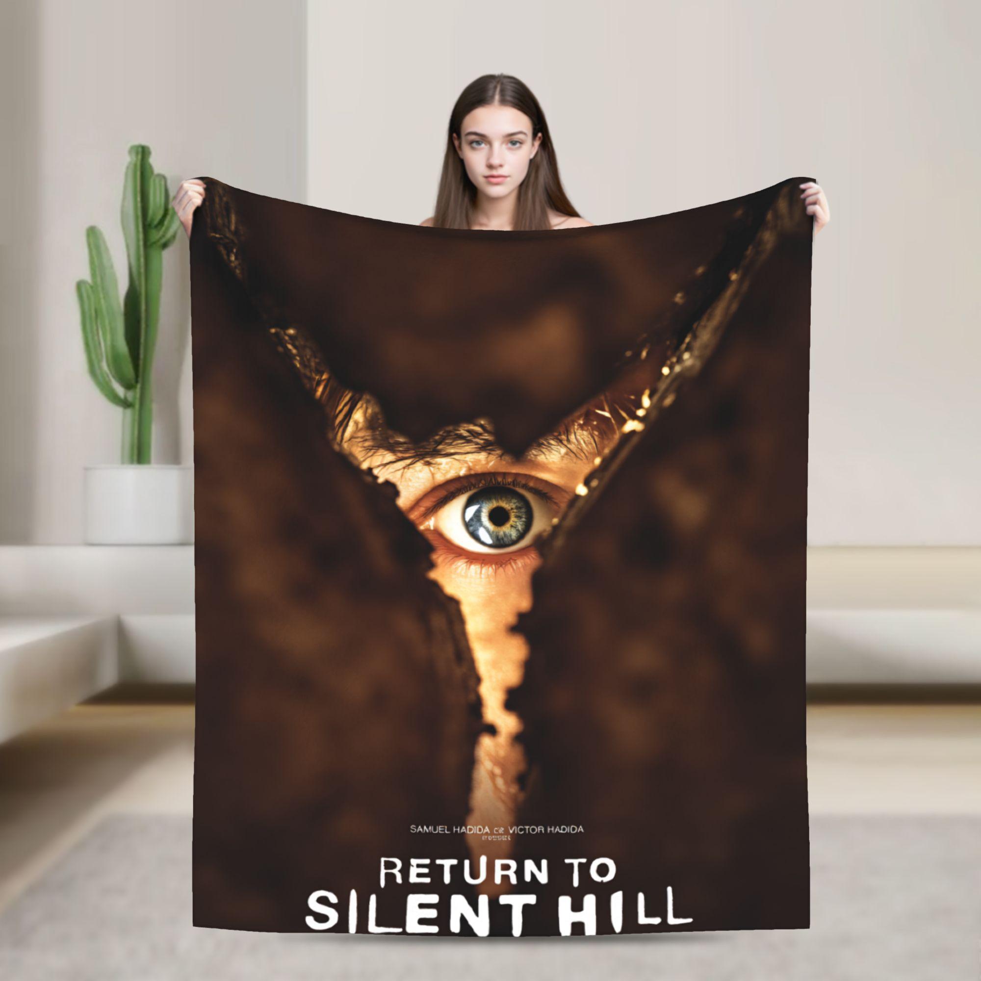 Return to Silent Hill Super Soft Blanket Movie Travel Plush Throw Blanket Fashion Living Room Flannel Bedspread Sofa Bed Cover 75x90cm