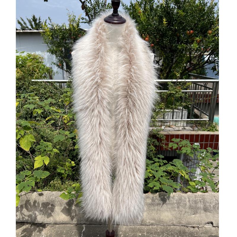 Winter Veelzijdige Faux Fur Sjaal - Warme Furry Nekwarmer voor Dames